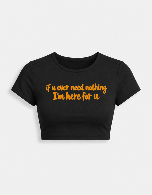 I'm here for you