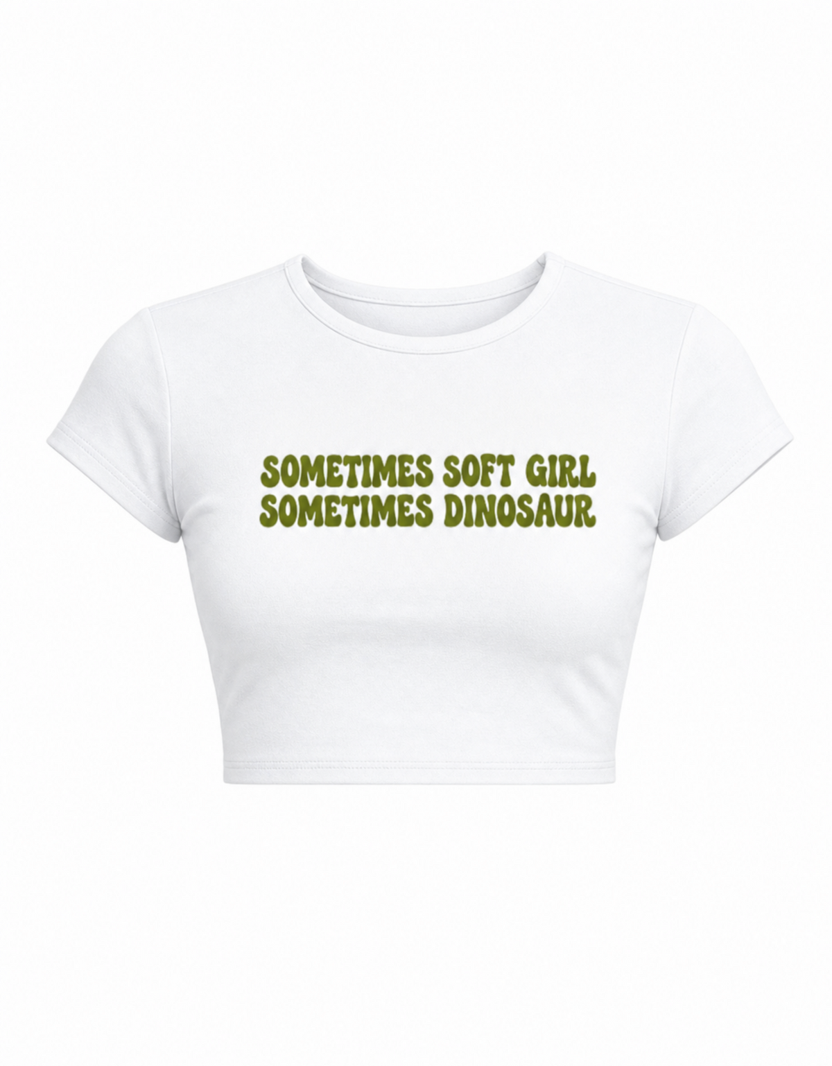 Sometimes soft girl sometimes dinosaur
